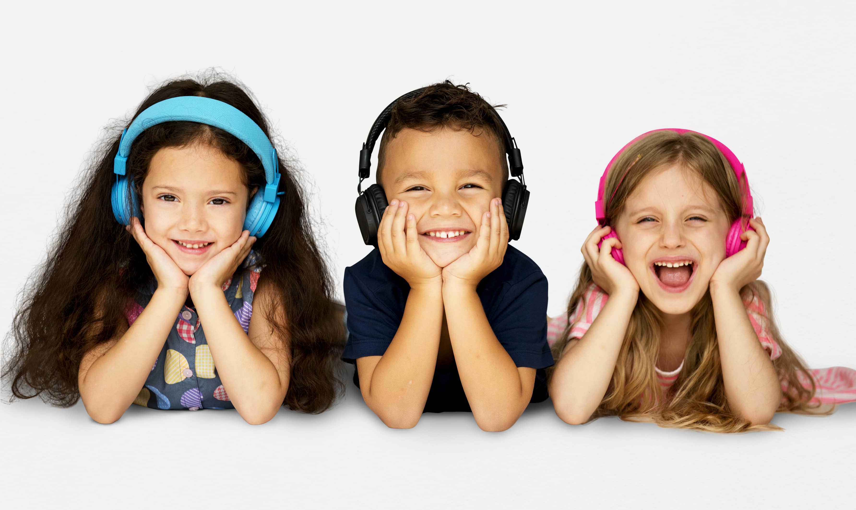 Kids Listening to Music